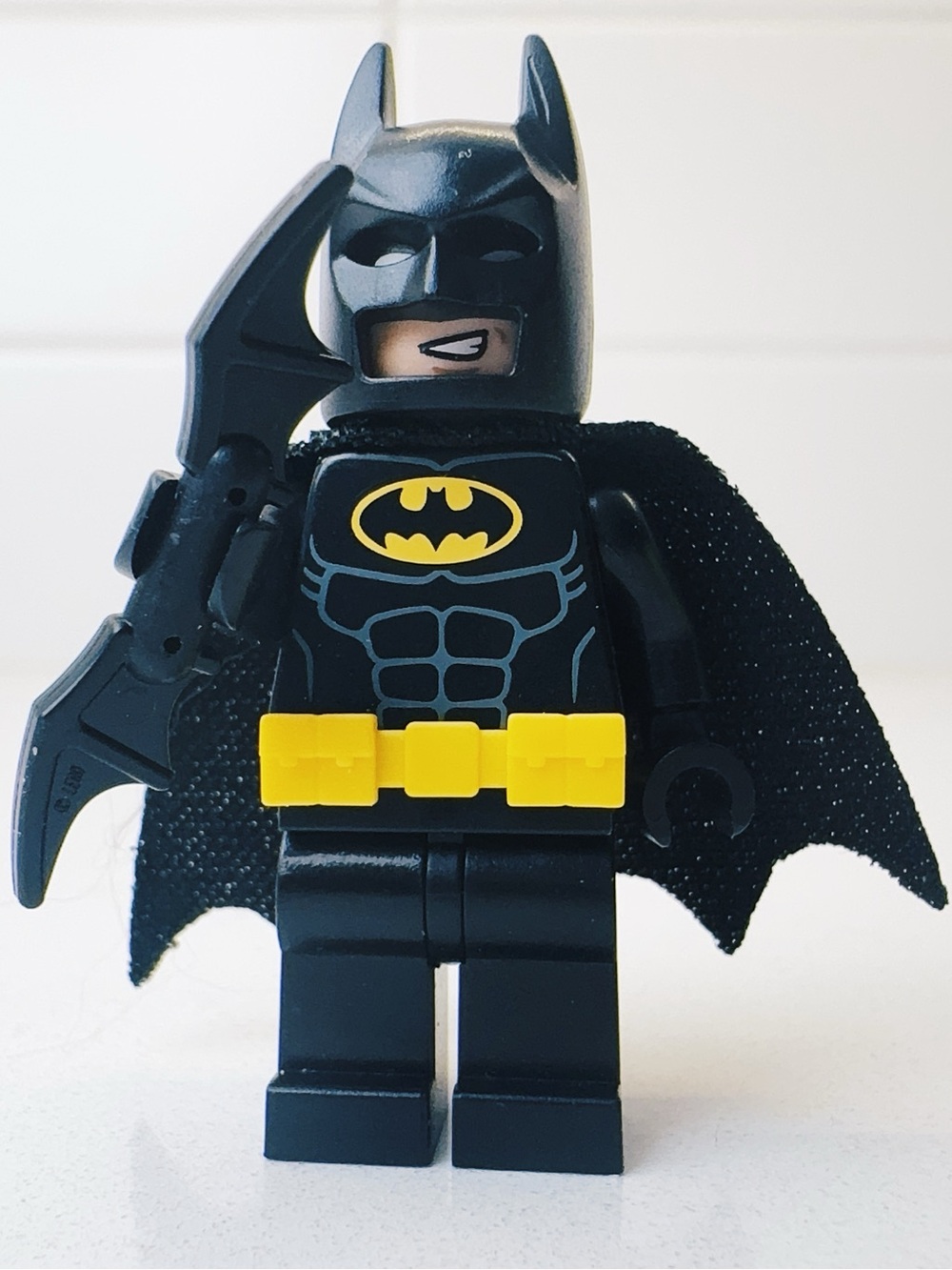 LEGO Minifig - Batman - Utility Belt, Head Type 3 - Lego Batman Movie